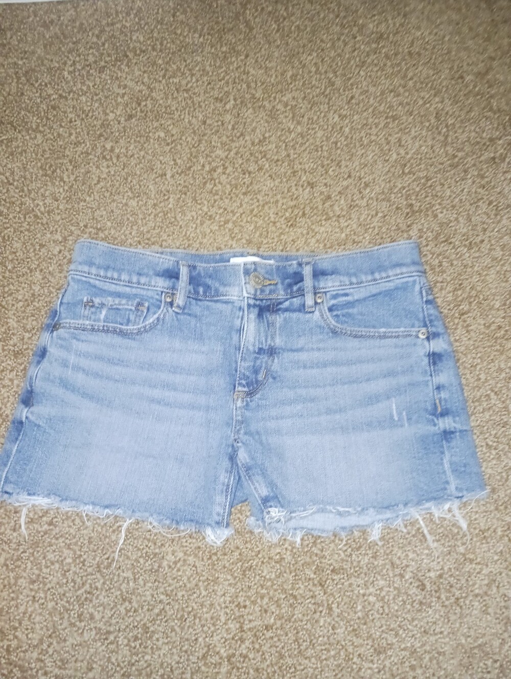 Nice Ladies Size 00 LOFT Denim Shorts
